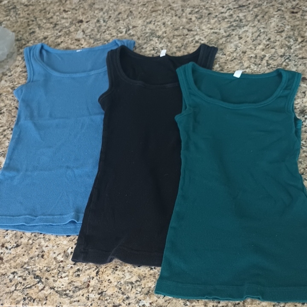 Jockey Women's Tank Tops - Blue, Black, Green